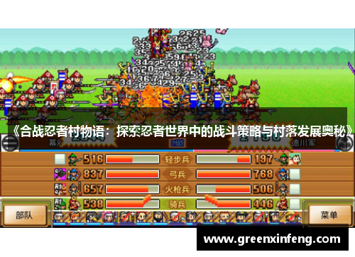 《合战忍者村物语：探索忍者世界中的战斗策略与村落发展奥秘》